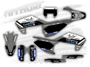 Kit de gráficos para calcomanías Husqvarna TE FE 150 250 300 350 450 501 2017 2018 2019 - Imagen 1 de 1