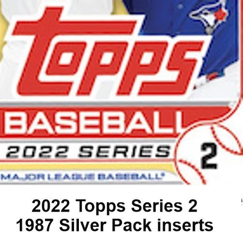 2022 Topps Series 2 1987 Silver Pack - Complete Your Set - You Pick - Image 1 of 1