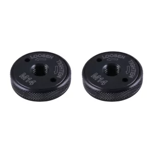 2x Schnellspannmutter Schraube M14 für Bosch Metabo Makita Winkelschleifer Flex - Bild 1 von 8