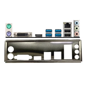 1 Pcs OEM I/O IO shield Backplate for MSI A320M-A PRO Motherboard Rear Baffle - Afbeelding 1 van 3
