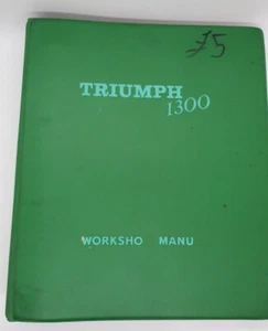 Triumph 1300 Workshop Manual Issued By Triumph Part Number 512908 V Good Used 03 - Picture 1 of 11