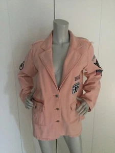 Pol Military Style Blazer with Patches Size S - Picture 1 of 9