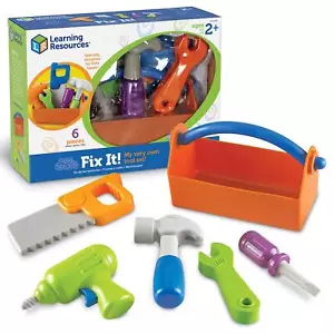 Toddler Tool Set with Realistic Sounds Soft Plastic Toolbox for Imaginative Play - Picture 1 of 7