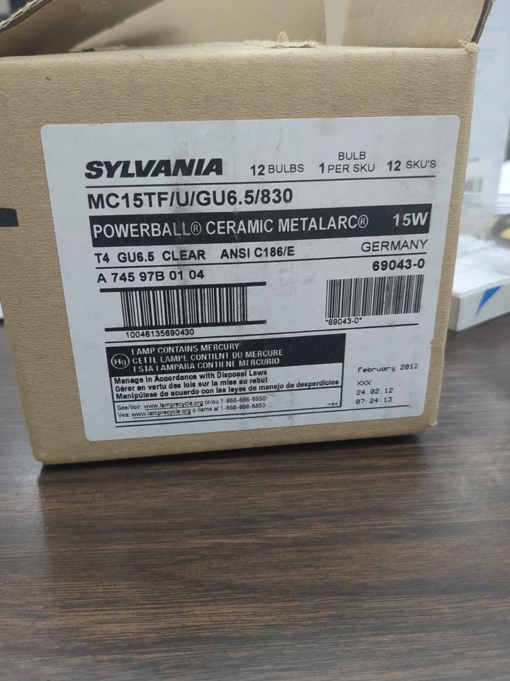 SYLVANIA MC15TF/U/GU6.5/830 - Image 1 of 3