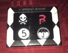The Umbrella Academy Enamel Pin Set  NEW