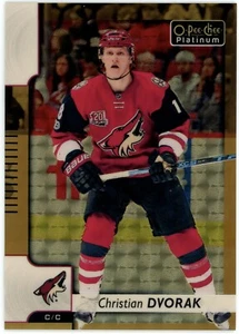 2017-18 O-Pee-Chee Platinum Christian Dvorak Golden Treasures 1/1 #87 - Picture 1 of 2