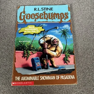 TRUE 1st Print Goosebumps #38 The Abominable Snowman Of Pasadena  R.L. Stine - Imagen 1 de 6