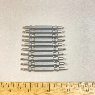 Brocas Torx Wiha Tools T10 10 piezas accionamiento hexagonal de doble extremo #7445 Alemania Foto 1 de 4