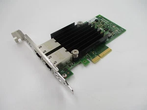 Intel X550-T2 Dual-Port 10GbE Ethernet PCIe Network Adapter Dell P/N: 04V7G2 - Picture 1 of 4