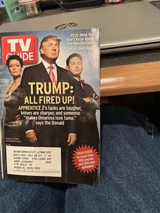 GUÍA DE TELEVISIÓN OCTUBRE 2004 ""TRUMP: ALL FIRED UP"" EDICIÓN CENTRAL NORTH CAROLINA - Imagen 1 de 7