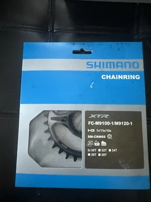 Shimano XTR 12 Speed 30t Direct Mount Chainring SM-CRM95 Mountain Bike Race MTB - Image 1 of 2