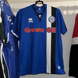 Rochdale AFC 2016/17 Errea Heim Fußballtrikot blau Herren Medium - Bild 1 von 8
