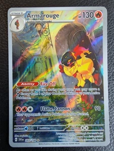 Armarouge - 203/198 Scarlet & Violet Base (Pokemon) Full Art Illustration Rare - Bild 1 von 2