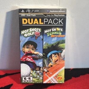 Sony PSP Hot Shots Dual Pack Tennis Golf New - Bild 1 von 6