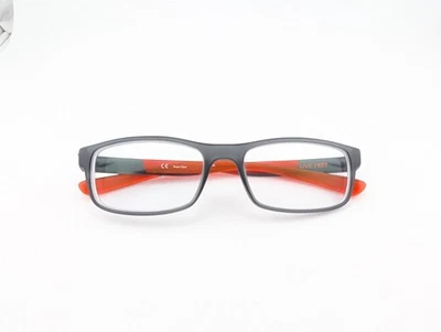 Monturas para gafas Nike solamente, NIKE 7090 068, 53-17-140, gris/naranja Foto 1 de 4