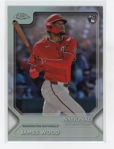 James Wood 2025 Topps Chrome #MLB-3 NSCC National Redemption Rookie Refractor SP - Picture 1 of 1