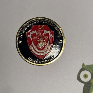 USMC 234th Birthday Ball 3D Battalion 25th Marines H&S Co. Challenge Coin - Bild 1 von 5