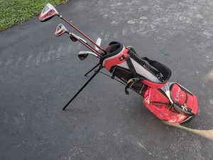 Calloway XJ Series Junior Club 53"-60" Tall J-Reg Flex RH Golf Set Of 5 *Read* - Picture 1 of 12
