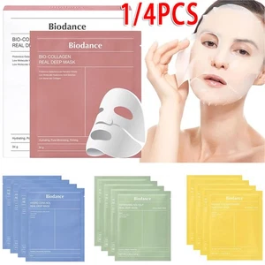 Bio-Collagen Real Deep Mask By BIODANCE/ Hydrating Overnight Sheet Facial Mask - Picture 1 of 28