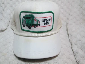 Vtg Consolidated Freightways CFMF 162 Trucker Rope Trim Cap Hat Adjustable USA - Picture 1 of 3