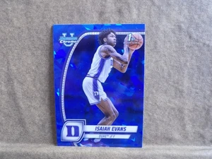 2025 Bowman Chrome University Saphire Basketball Isaiah Evans #27 - Picture 1 of 2
