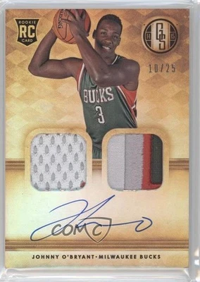 2014 Panini Gold Standard Rookie Jersey Prime /25 Johnny O'Bryant #264 Auto RC - Image 1 of 2