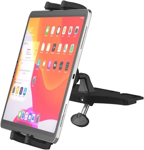 Supporto Tablet Auto CD Slot per 4-13" Dispositivo, 360° Rotazione Porta Tablet  - Foto 1 di 12