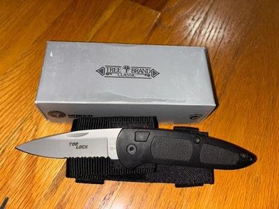 Carpeta manual vintage Boker 7107B Top Lock II (Solingen-Alemania) como nueva con funda Foto 1 de 4