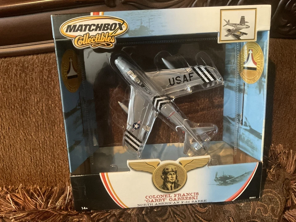 Matchbox Collectibles Col. Frances Gabby Gabreski North American F-86 Sabre - Image 1 of 2