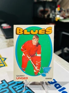 1971-72 Topps - Garry Unger #26 ST. LOUIS BLUES - Picture 1 of 2