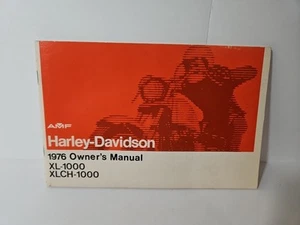 1976 Harley Davidson XL1000 XLCH1000 Sportster Motorcycle Owner Operator Manual - Picture 1 of 7