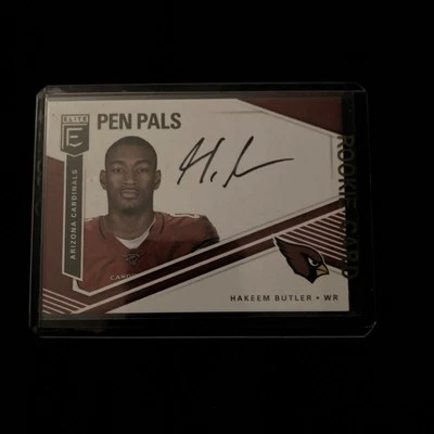 HAKEEM BUTLER 2019 Panini Donruss Elite Pen Pals Auto - Image 1 of 2
