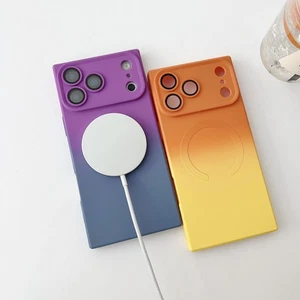 Funda de goma híbrida magnética a prueba de golpes para iPhone 17 16 Pro Max 15 14 13 12 11 - Imagen 1 de 25
