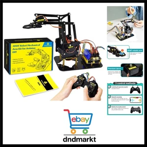 4-Achsen Servo Steuerung Rollarm, Programmierbare für Arduino Roboter für 14+... - Bild 1 von 8