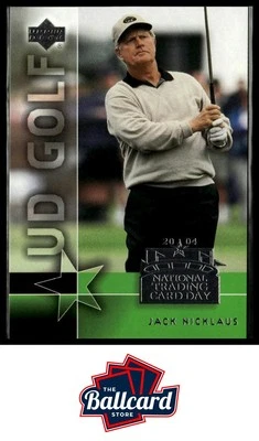 2004 National Trading Card Day #UD-4 Jack Nicklaus - Image 1 of 2