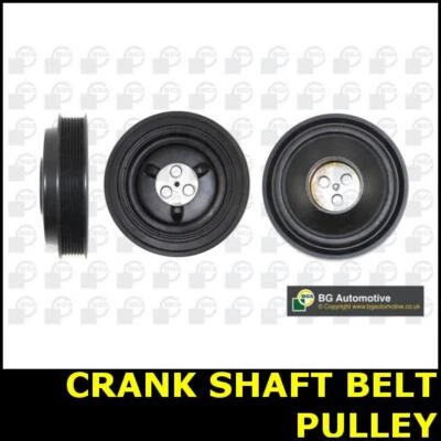 Crank Shaft Belt Pulley Fits Ford TRANSIT III IV 2.2 2.4 PHFA 5380PD - Image 1 of 3
