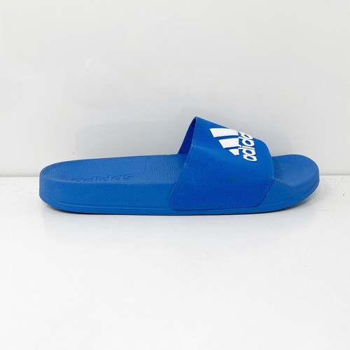 Sandali Adidas ragazzo Adilette Shower G27624 blu punta aperta slip on slide taglia 4