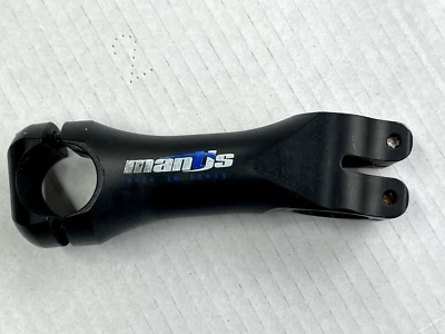 ITM Mantis Super Over Stem 100mm Road Bike Threadless 26.0mm Italy Black - Image 1 of 4