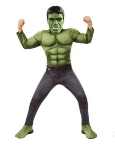 Avengers Endspiel Hulk Kostüm Kind L 12-14 Nano Handschuh Handschuh Halloween - Bild 1 von 5