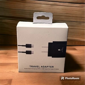 Android Superschneller (25W) USB Typ C auf Typ C Adapter & Kabel. - Bild 1 von 6