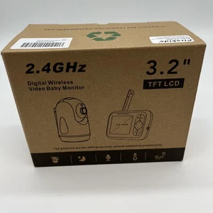 NIB Firskids Video Baby Monitor with Pan-Tilt Zoom Camera and Audio - Picture 1 of 5