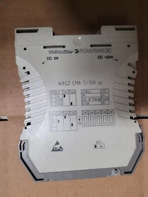 Weidmuller  WAS2 CMA 5/10A uc Signal Conditioner 8526610000 - Image 1 of 4