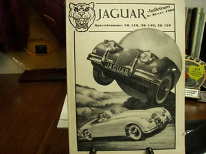 German Issue Jaguar - "Bulletinen Specialnummer XK120/140/150" News Articles - Picture 1 of 1