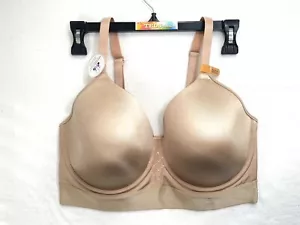 NWOT Bali Women's 36DD One Smooth U Bounce Control Underwire Bra DF3456 Taupe - Picture 1 of 7