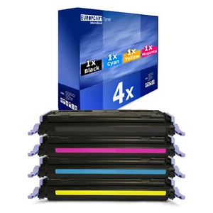 4x Europcart Toner Alternative für HP 2600-DN 2605-DTN CM-1015-N CM-1017-N - Photo 1/3