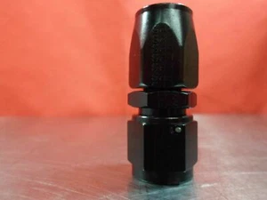 FRAGOLA 220106-BL BLACK ALUMINUM 6AN  Female HOSE END  Series 2000 Pro-Flow   - Picture 1 of 4