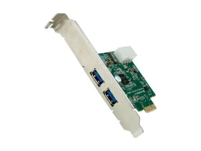 AcomData ADPU3-PCIX IO SuperSpeed USB3 2Port PCI Express Card Retail - Image 1 of 4