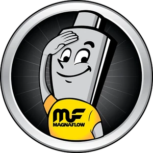 MAGNAFLOW EXHAUST MUFFLER STREET DIRT CAR TRUCK RACING STICKER DECAL GRAPHIC - Foto 1 di 1