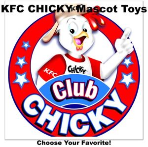 KFC Chicky Kids Pack Chicken Mascot Toys Vintage to Current-Pick Your Favorite!