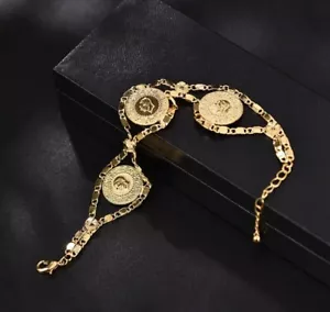 🌸Armband| Vergoldet| Altin Kaplama| Atatürk Münze|Osmanli| Neu🌸 - Bild 1 von 6
